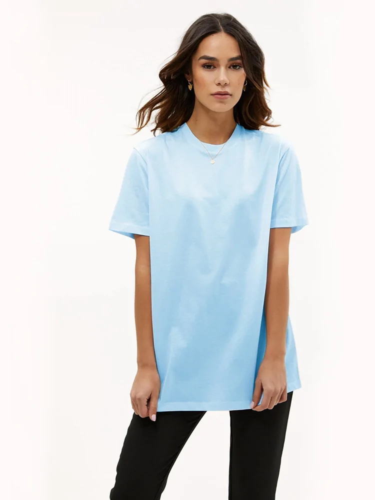 BABY BLUE BOYFRIEND TSHIRT