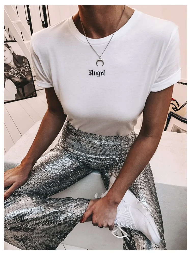 ANGEL WHITE TSHIRT