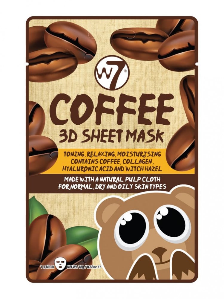 COFFEE 3D SHEET FACE MASK