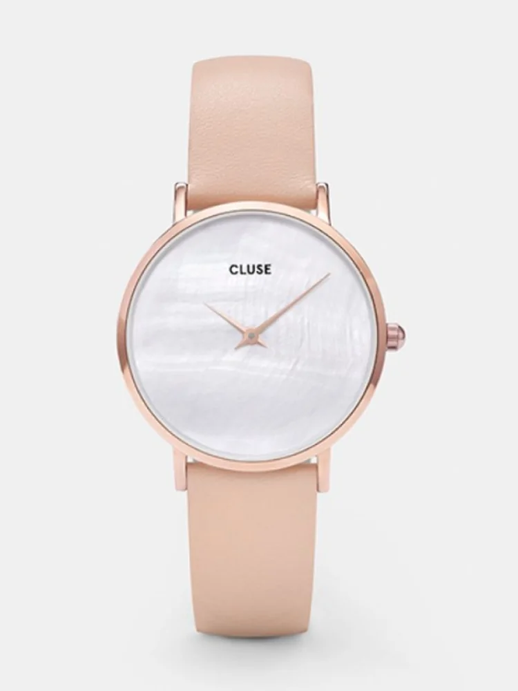 sense-shop - ΣΗΜΑΝΤΙΚΟ: Σε περίπτωση διαφοράς τιμής από το κατάστημα ισχύει παντα και μόνο η τιμή του καταστήματος CLUSE MINUIT LA PERLE ROSE GOLD WHITE PEARL/NUDE CL3005