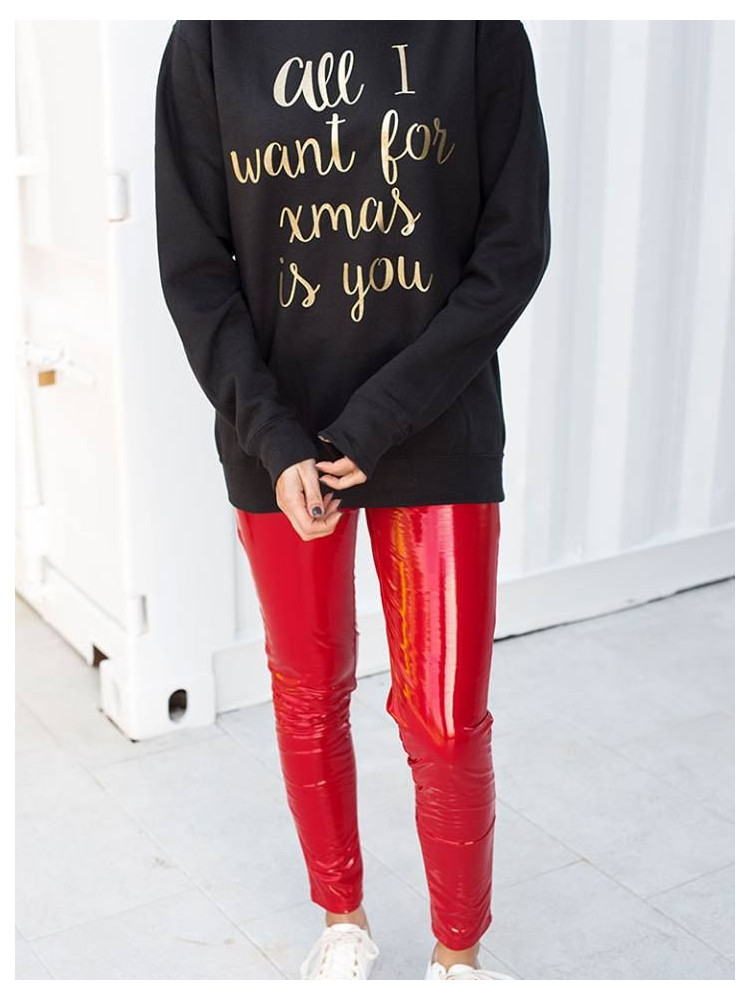 ALL I WANT BLACK SWEATER φωτογραφία