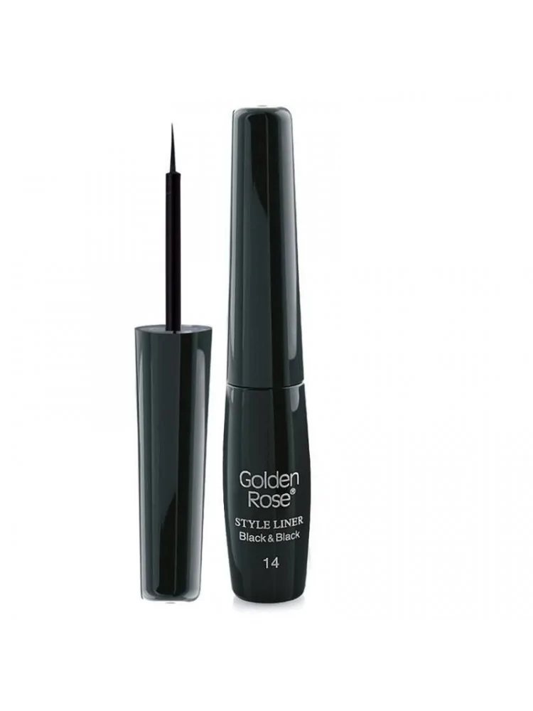 STYLE LINER BLACK & BLACK...