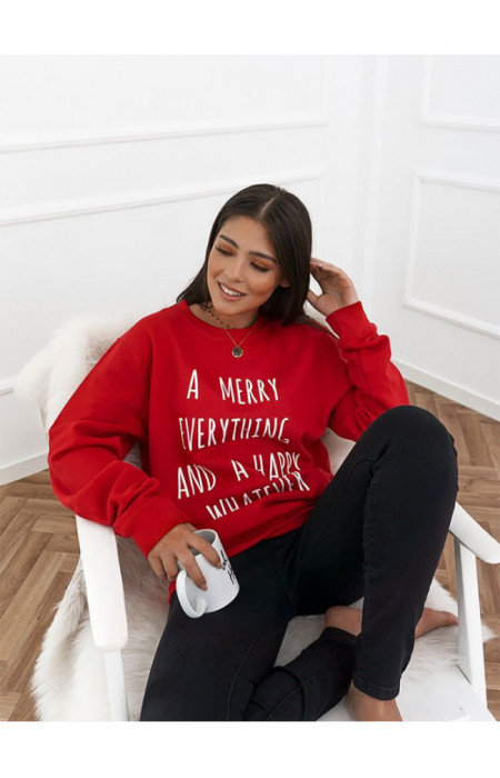 “Merry Every Thing” Grey Sweatshirt main image 0