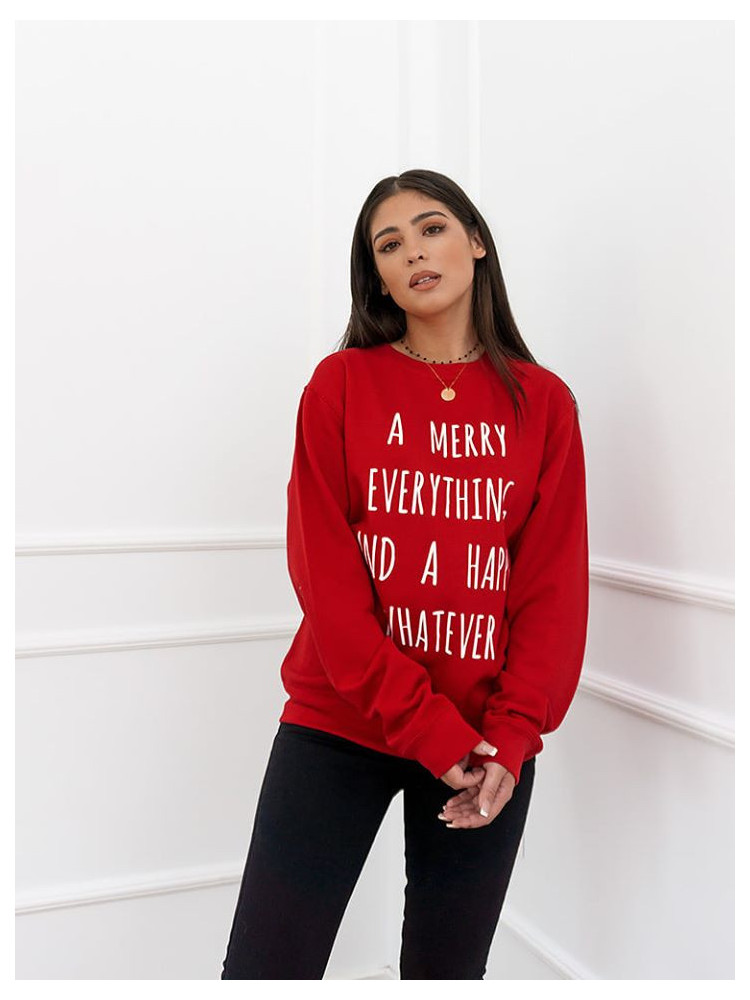 MERRY EVERYTHING WOMEN SWEATSHIRT φωτογραφία