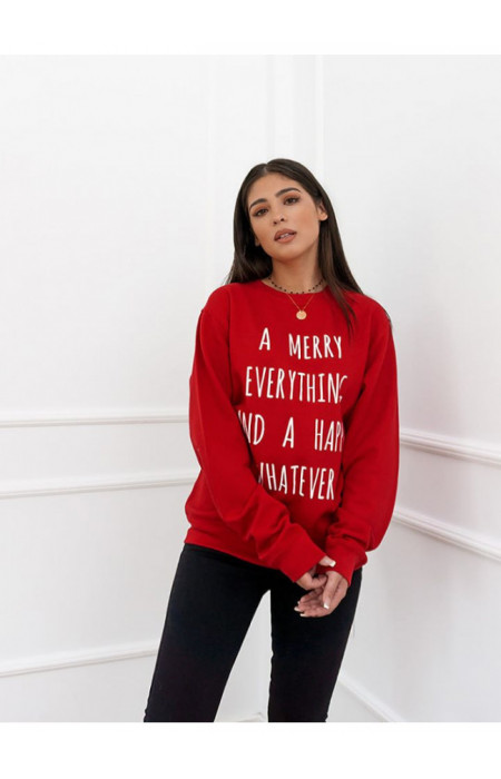 “Merry Every Thing” Grey Sweatshirt main image 1