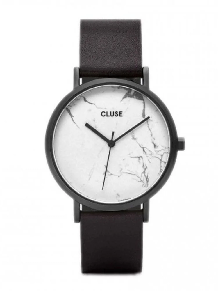 sense-shop - ΣΗΜΑΝΤΙΚΟ: Σε περίπτωση διαφοράς τιμής από το κατάστημα ισχύει παντα και μόνο η τιμή του καταστήματος Cluse La Roche Full Black/White Marble CL40002