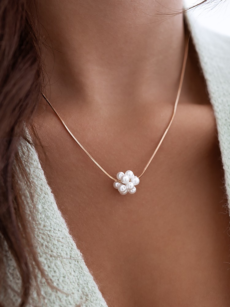 ATOM PEARL NECKLACE