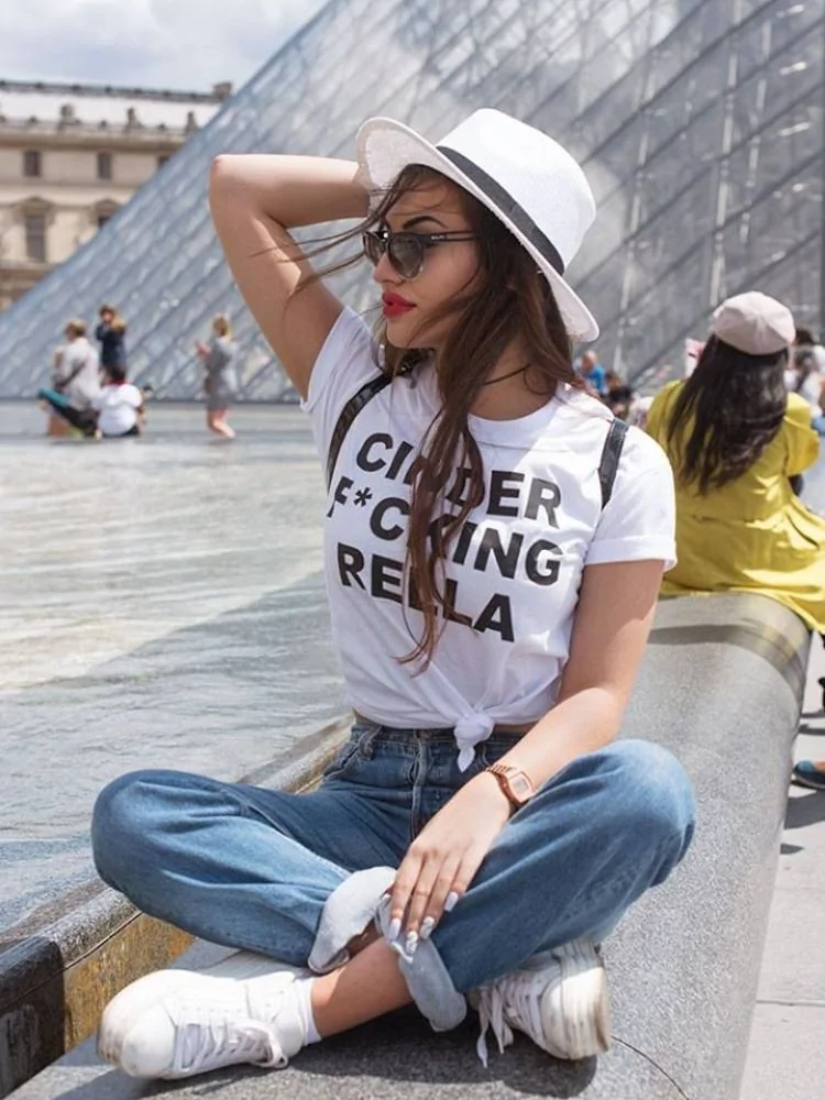 F* CINDERELLA WHITE T-SHIRT