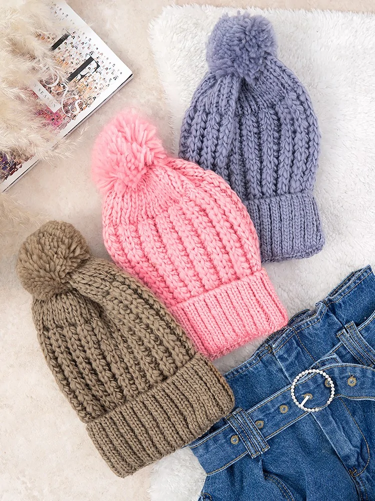 FALL POM POM BEANIE COLORS