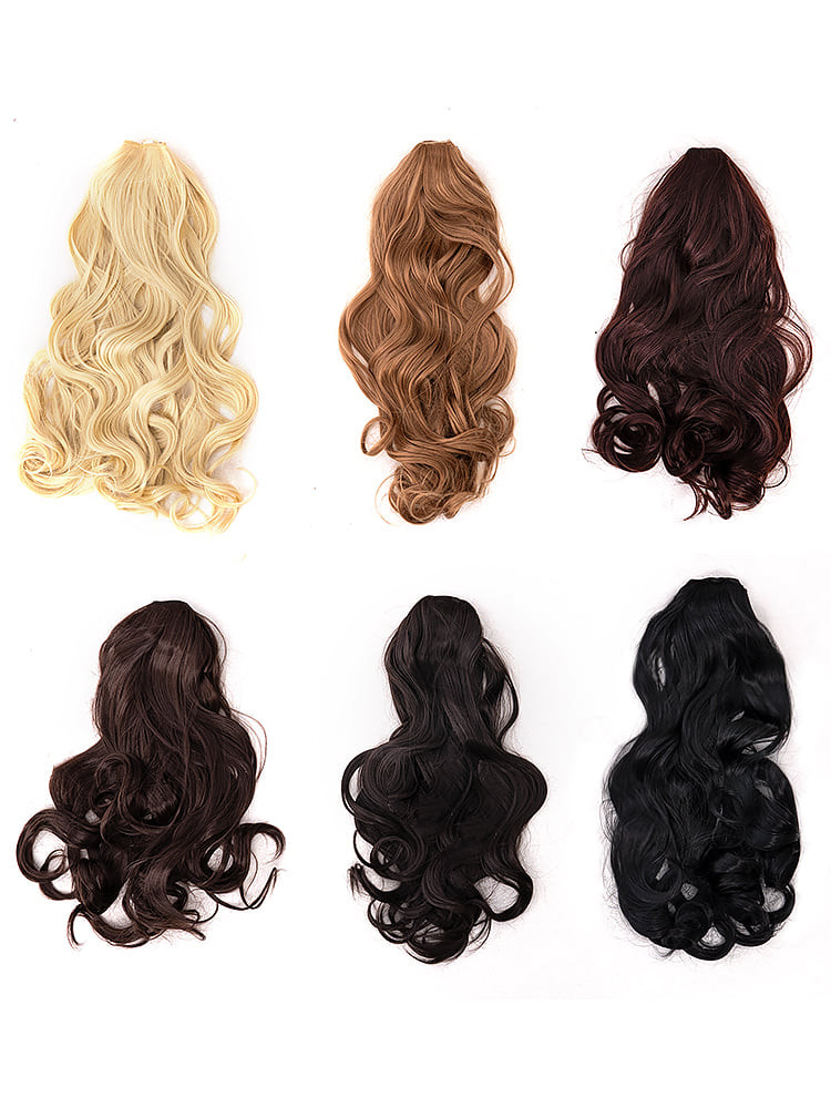 HAIR EXTENSIONS WITH CLIPS