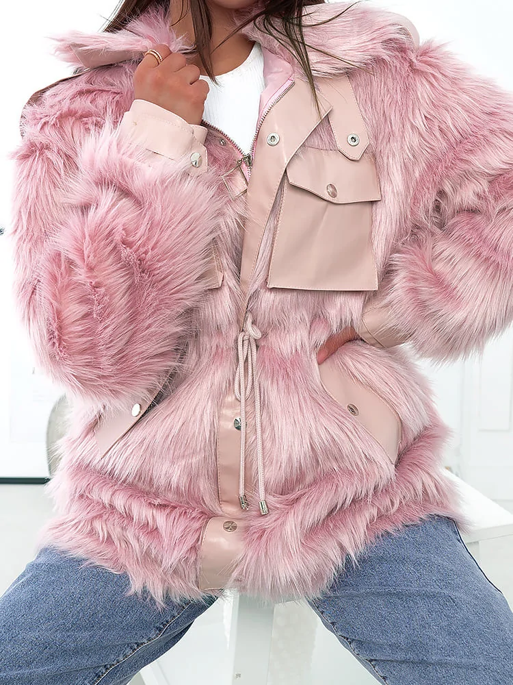 DORIN PINK FUR