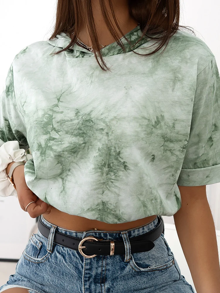 SILVIA WATERCOLOUR MINT BLOUSE