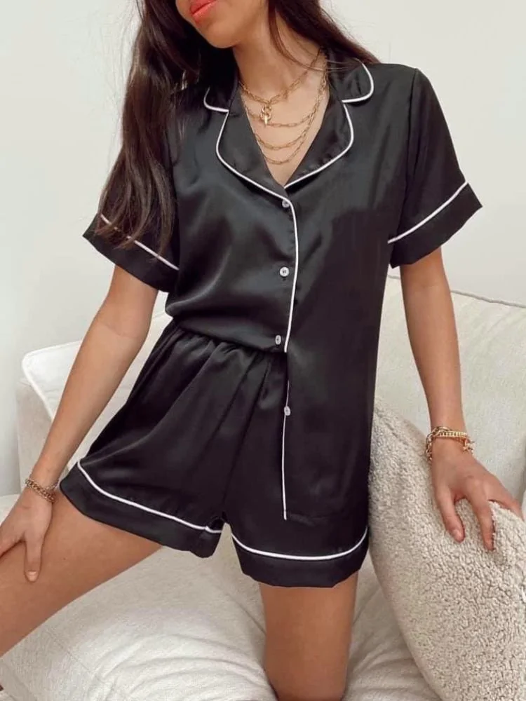 ΜΑΥΡΗ ΣΑΤΕΝ ΠΥΤΖΑΜΑ -...