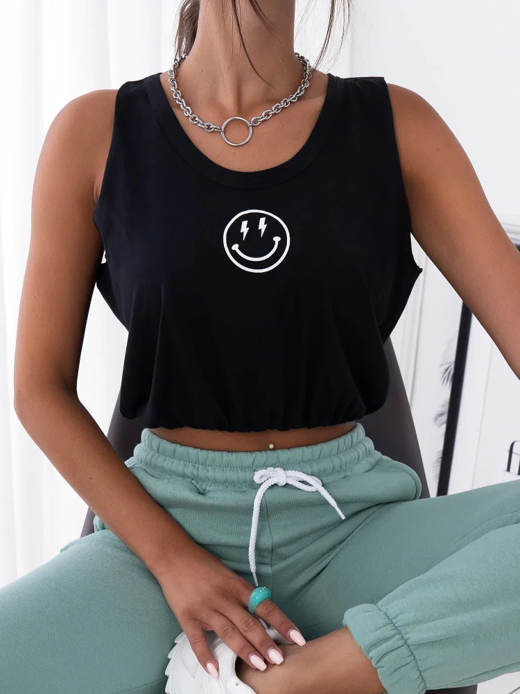 THUNDEREYE BLACK TANK TOP