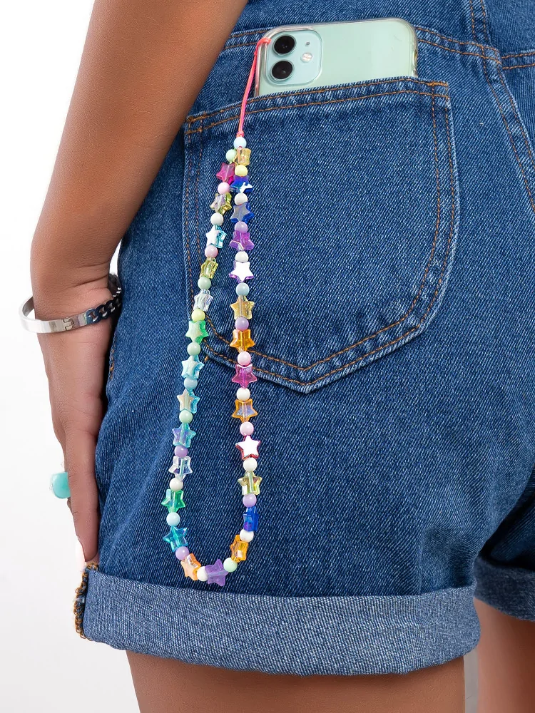 COLORFULL STARS PHONE CORD