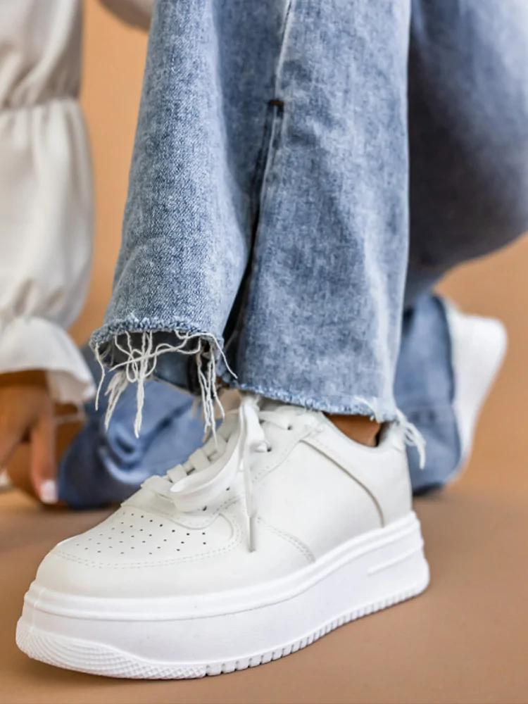 SPEED WHITE SNEAKERS