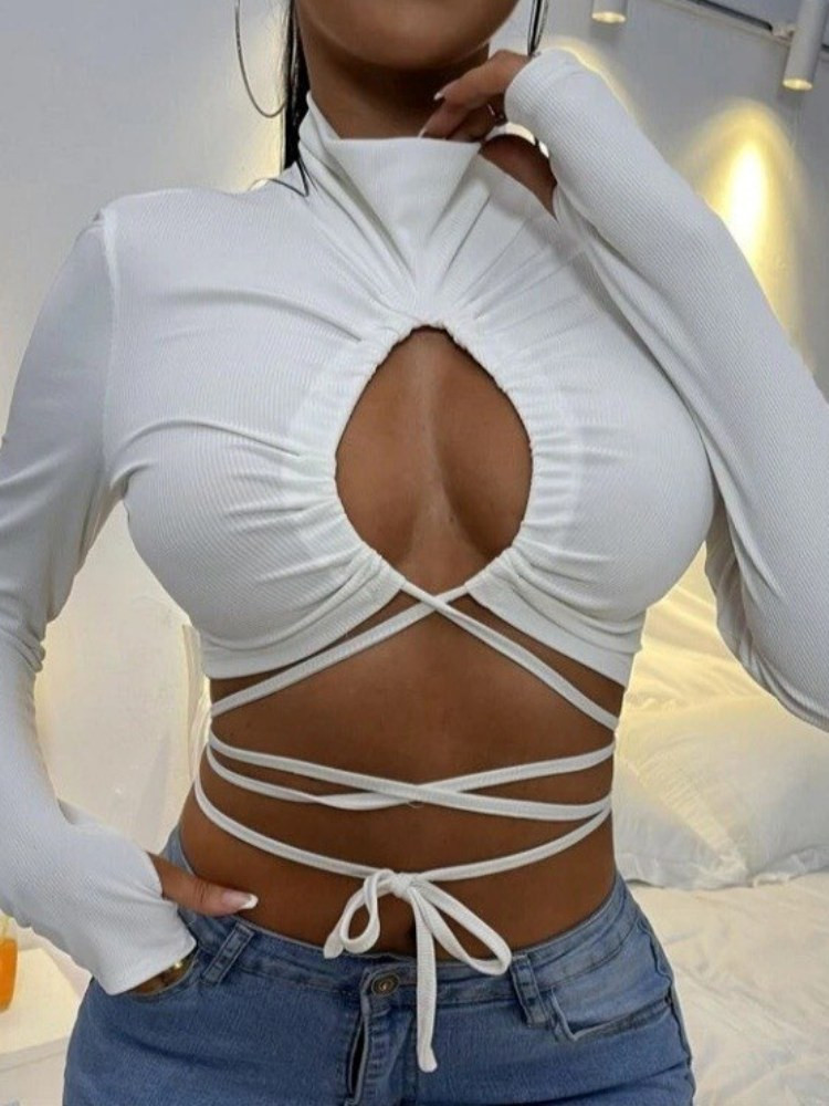 HOLE WHITE TOP