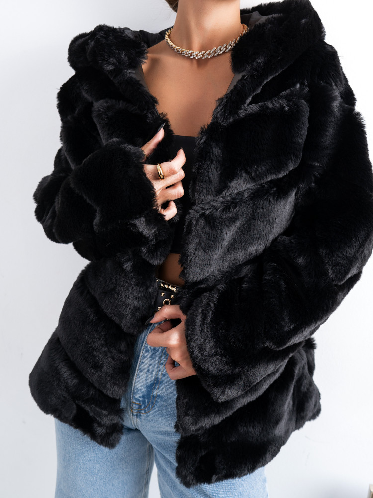 EPIFANY BLACK ECO FUR
