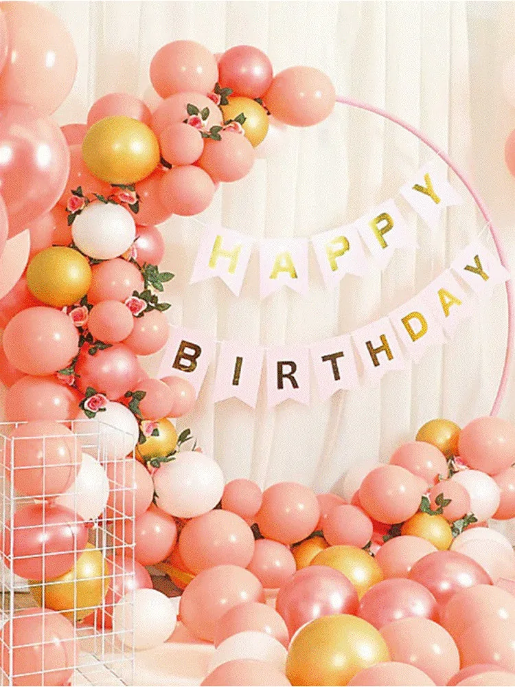 HAPPY BIRTHDAY BALOON GOLDEN