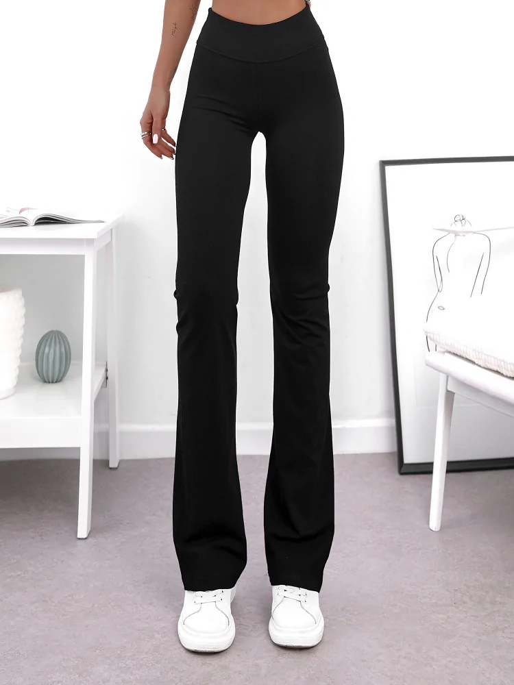 RIBA BLACK BELL LEGGINGS