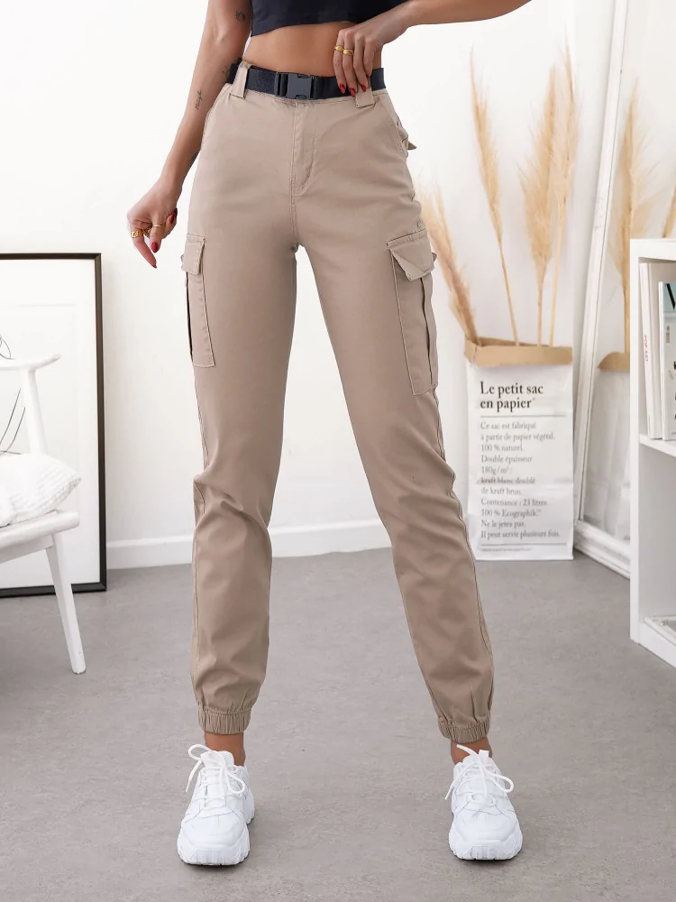 JAGGA BEIGE CARGO PANTS