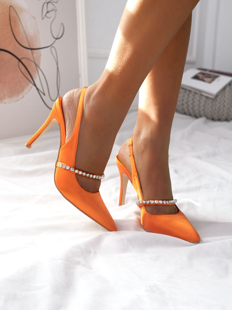 ODELIA APRICOT PUMPS WITH...