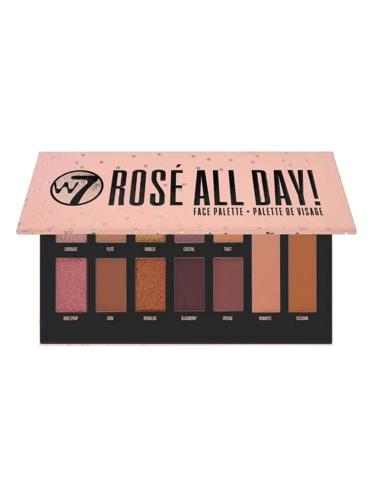 W7 ROSE ALL DAY PALETTE