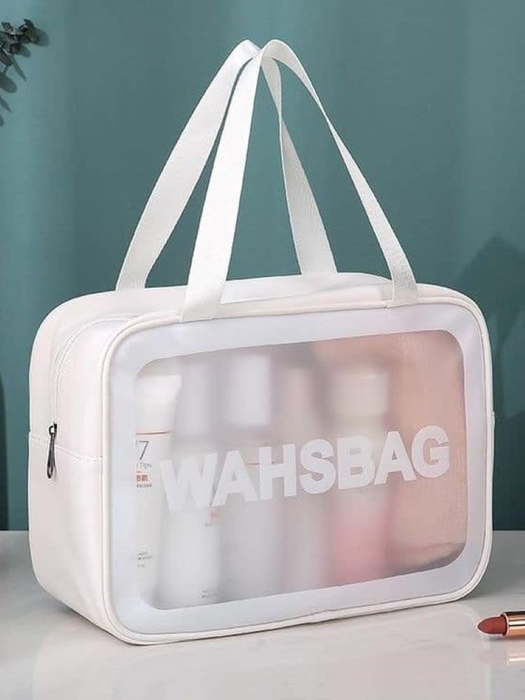 WASHBAG WHITE COSMETIC BAG