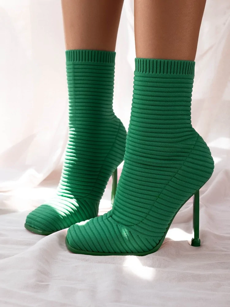 NEGRONI GREEN BOOTIES