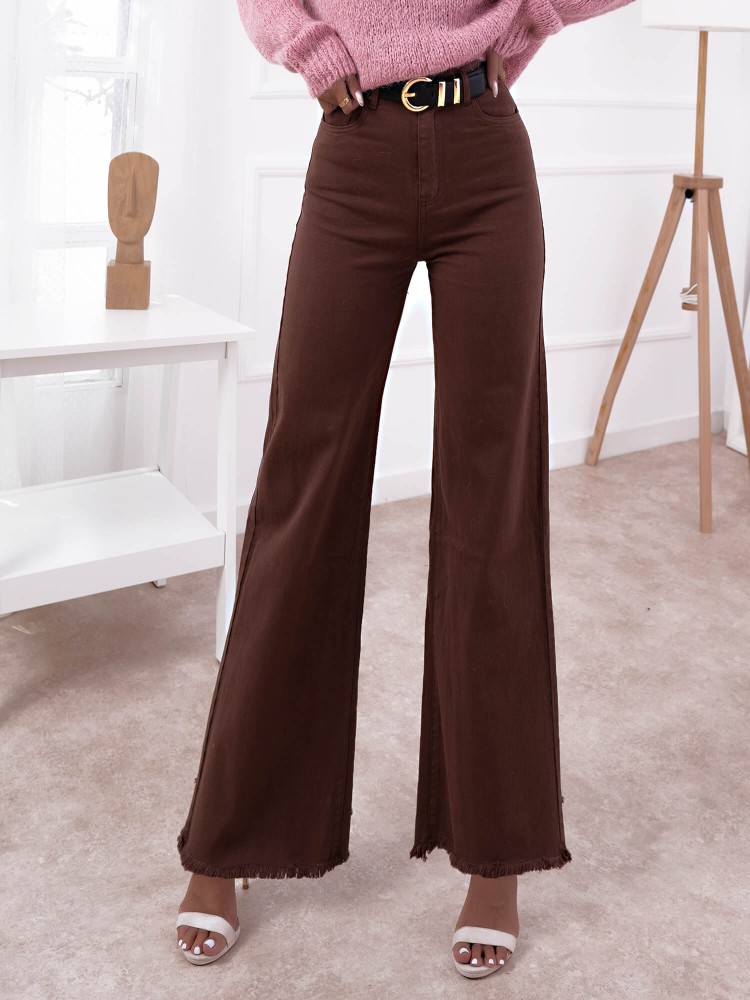 MARSEILLE BROWN JEAN TROUSERS