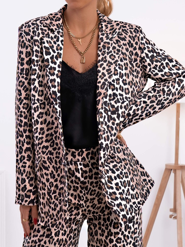 MUSE LEOPARD BLAZER