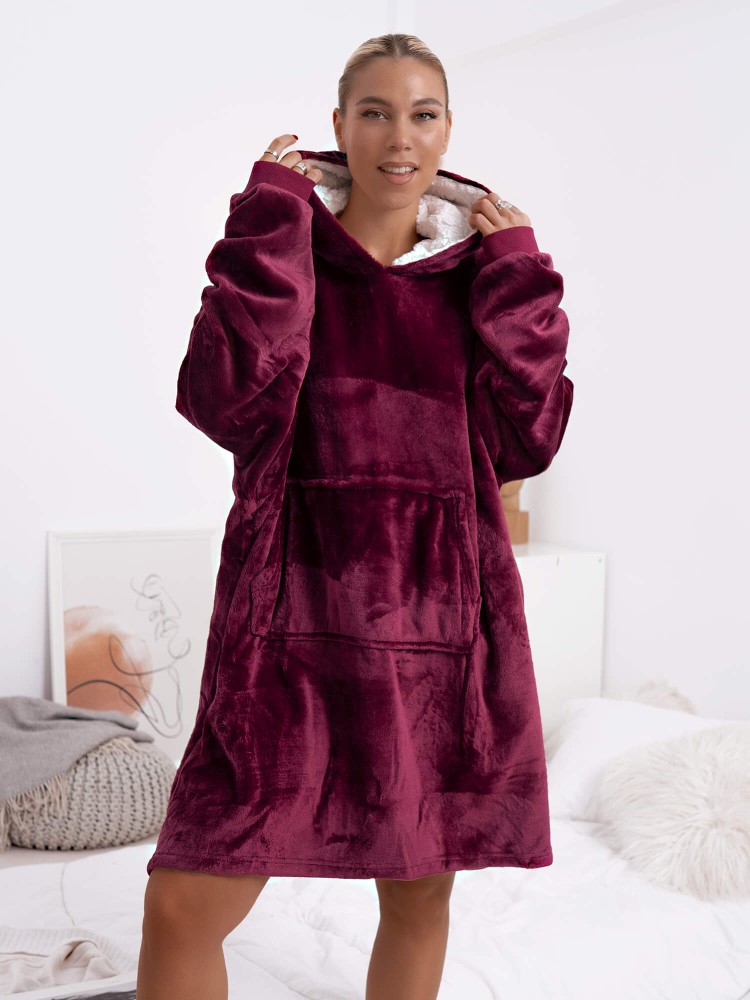 sense-shop UNISEX OVERSIZED ΜΠΟΡΝΤΩ ΜΠΛΟΥΖΑ ΚΟΥΒΕΡΤΑ- AKITA