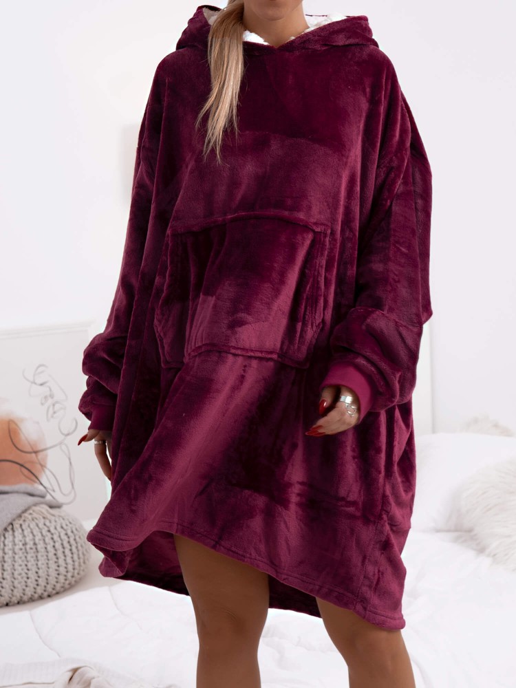 UNISEX OVERSIZED ΜΠΟΡΝΤΩ ΜΠΛΟΥΖΑ ΚΟΥΒΕΡΤΑ- AKITA φωτογραφία