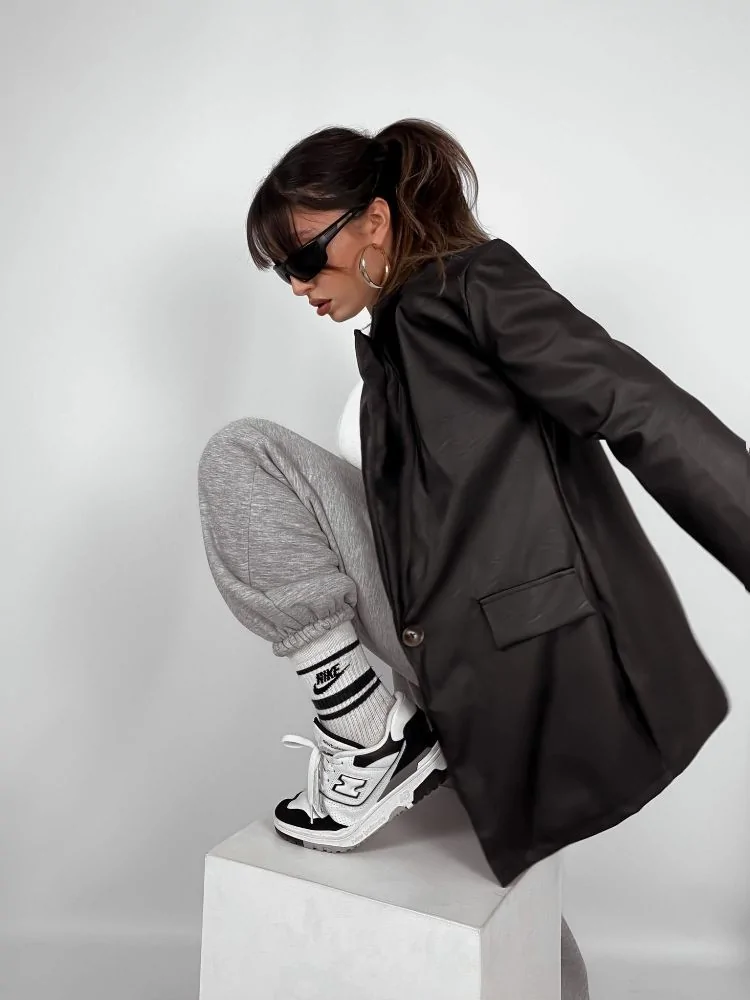 ECO LEATHER BOYFRIEND...