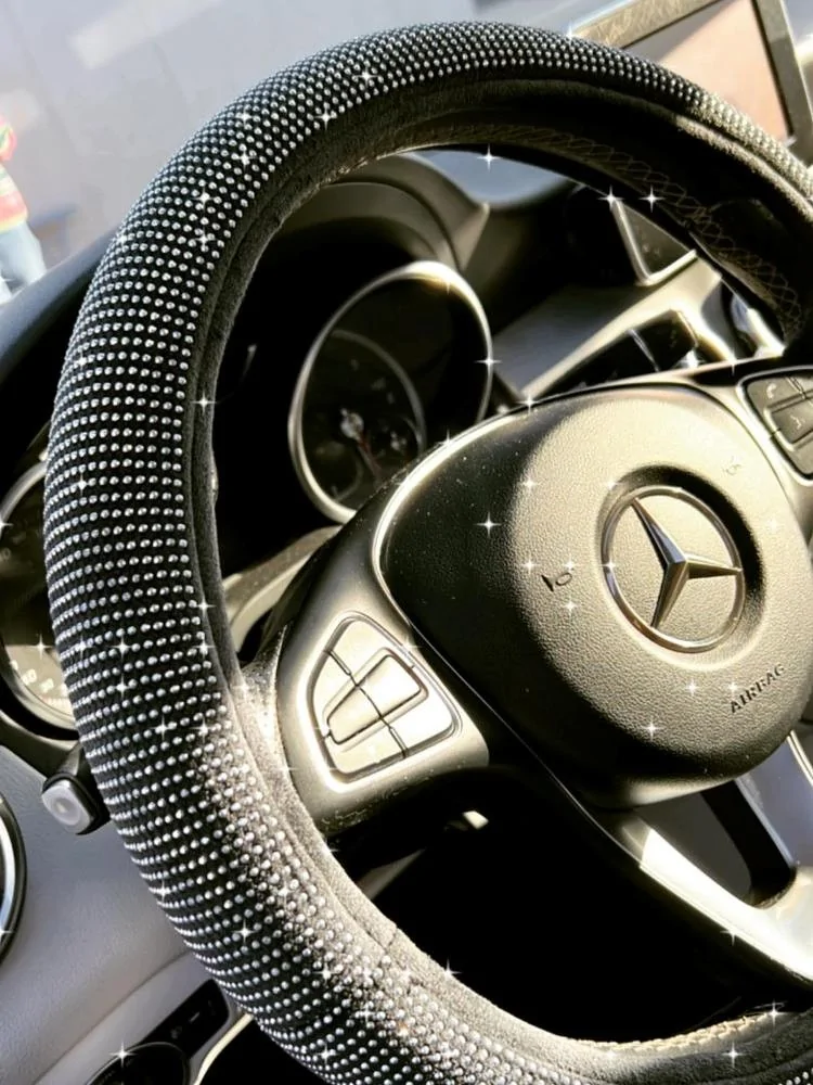 STEERING WHEEL COVER WITH...