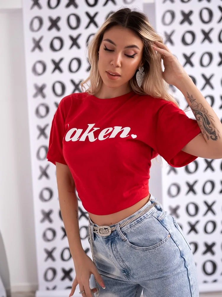 TAKEN RED T-SHIRT