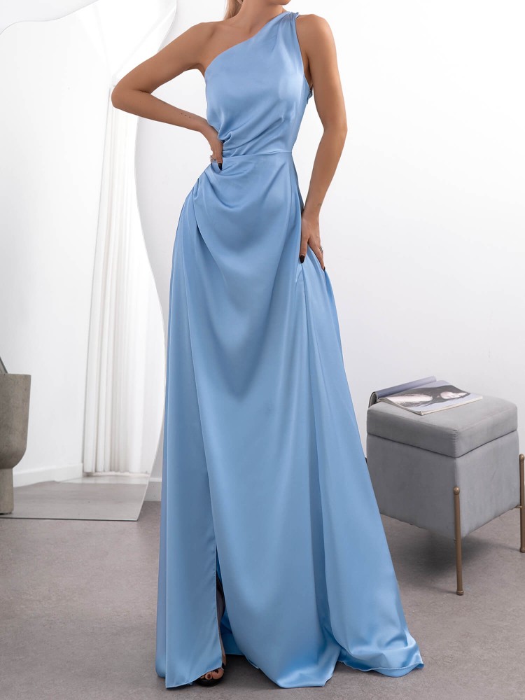 MAXI BABY BLUE DRESS - ARTESY