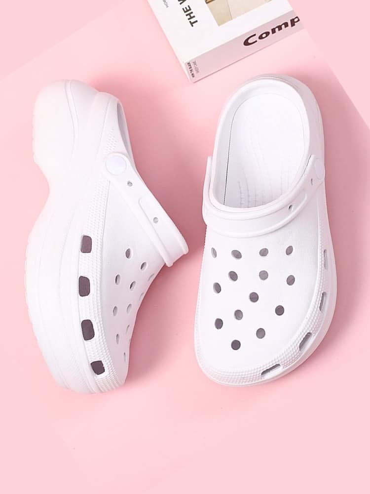 WHITE CLOGS - CORONA