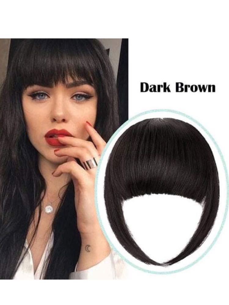 AMY DARK BROWN FLANGE WITH...