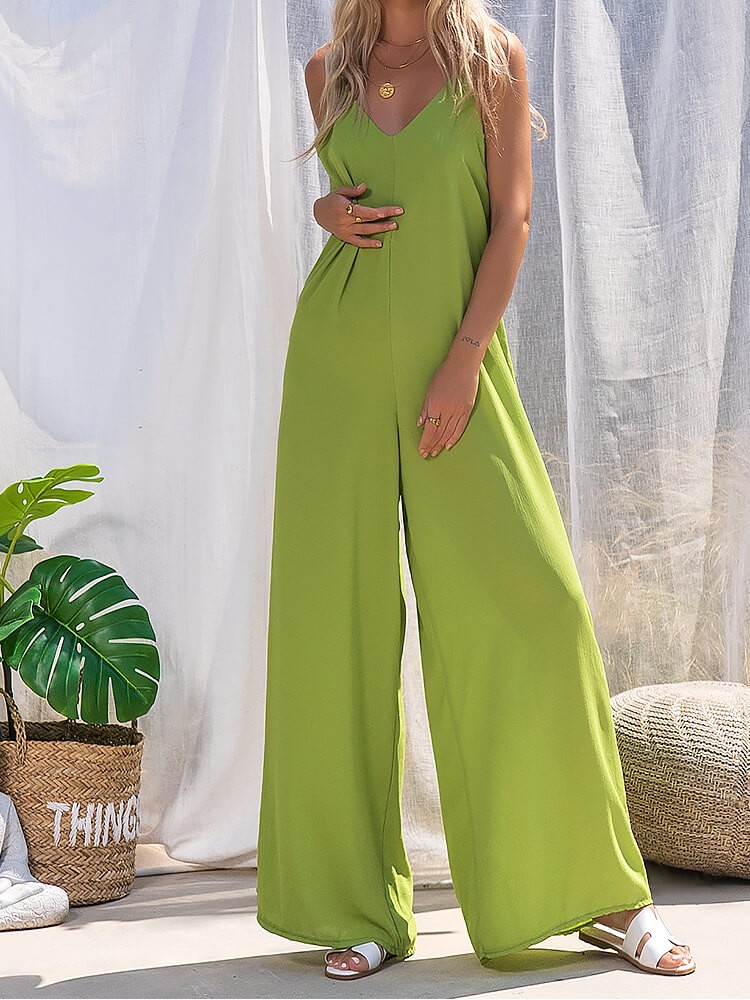 JUMPSUIT LIME - LUCY