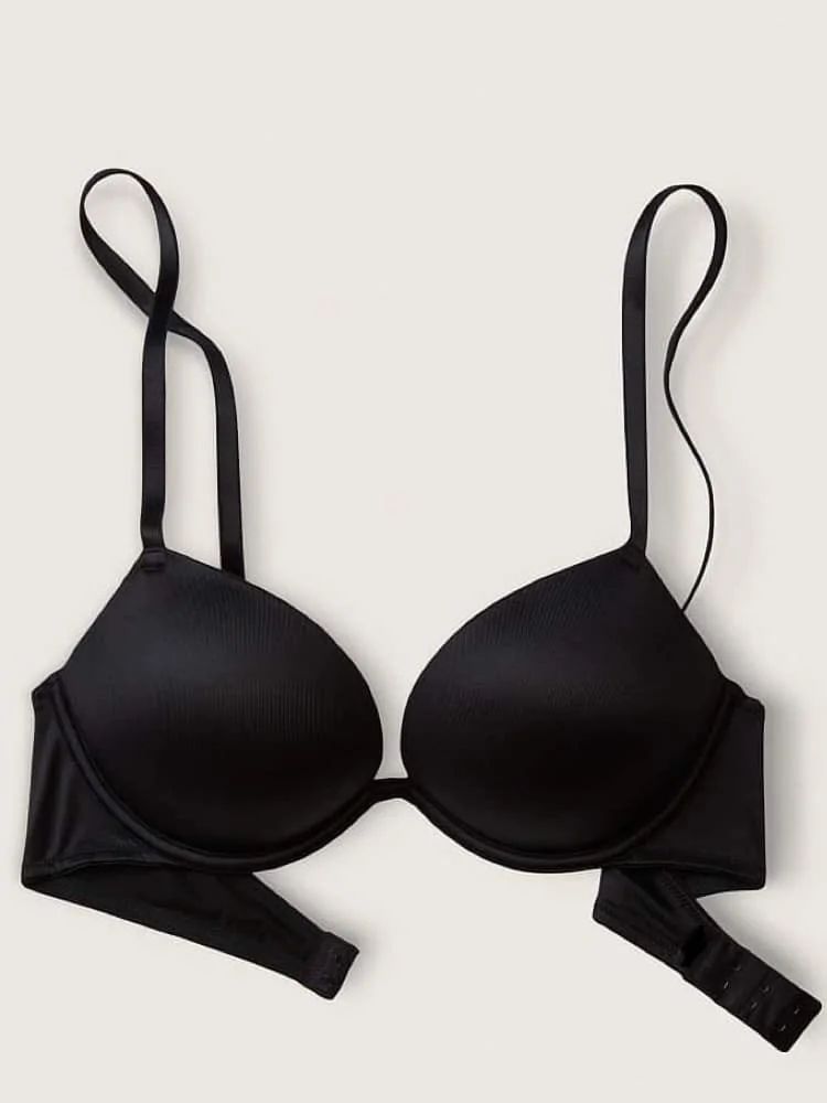 STELLA BLACK PUSH UP BRA