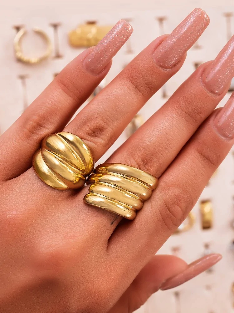 ARSINOE GOLD RING (2 designs)