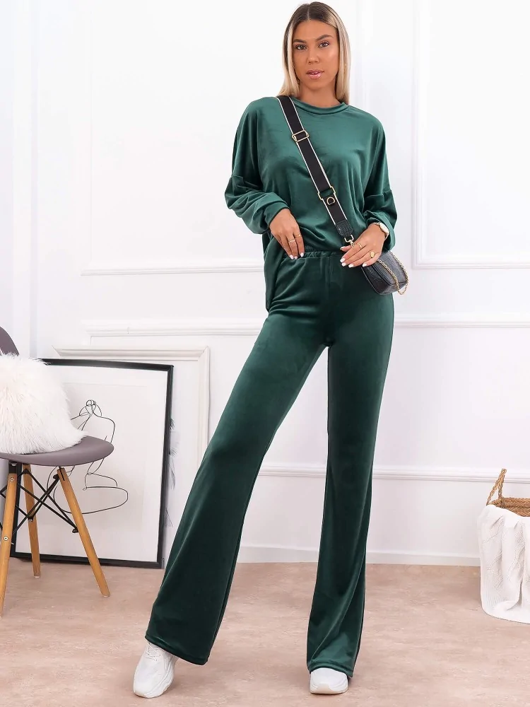 GIORGIA EMERALD VELOUR SET