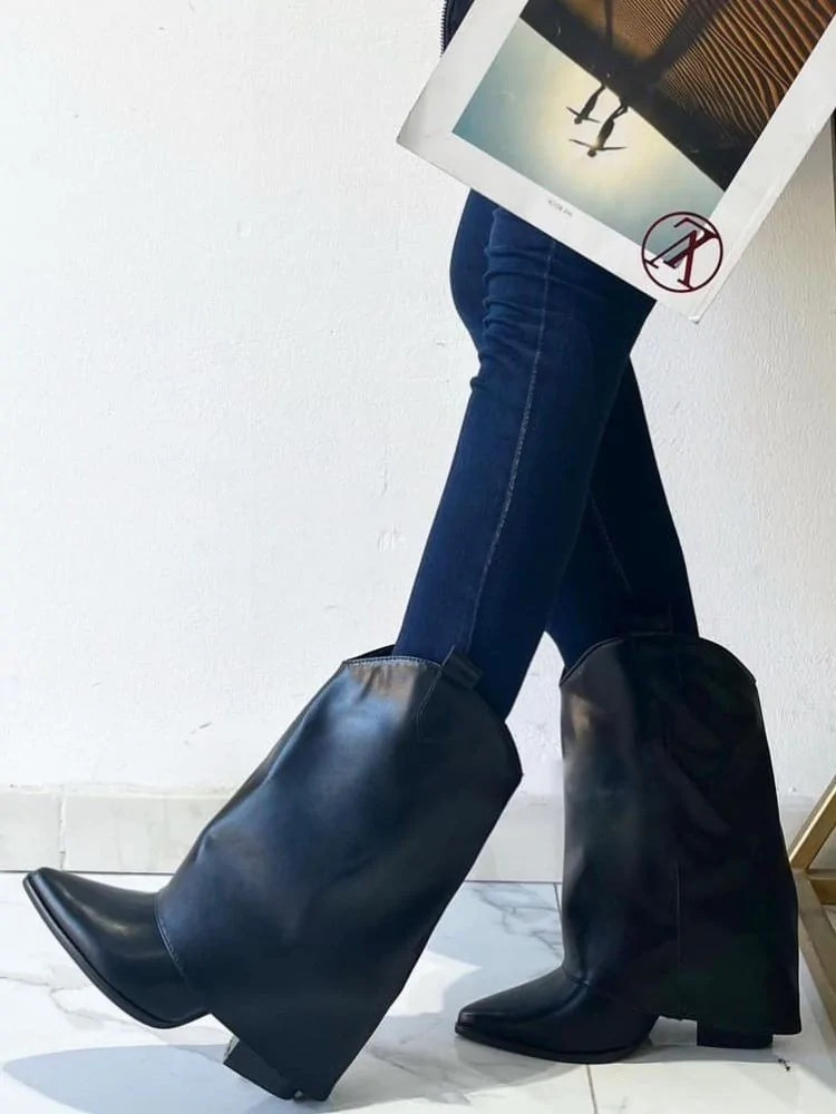 BALICE BLACK ANKLEBOOTS