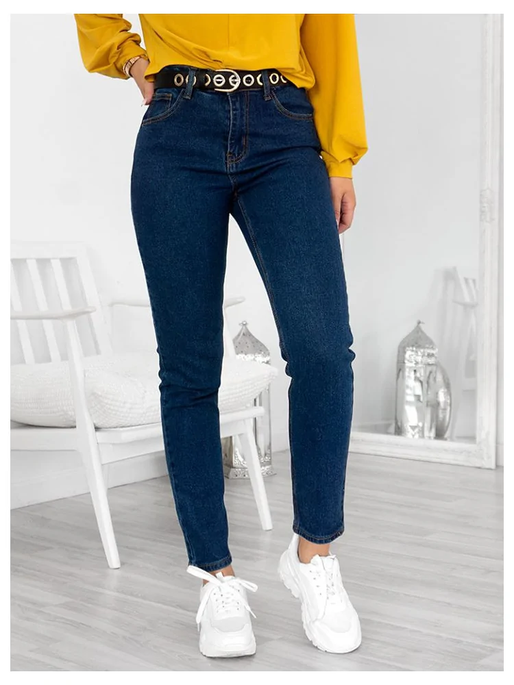 MARILOU DARK MOM FIT JEANS
