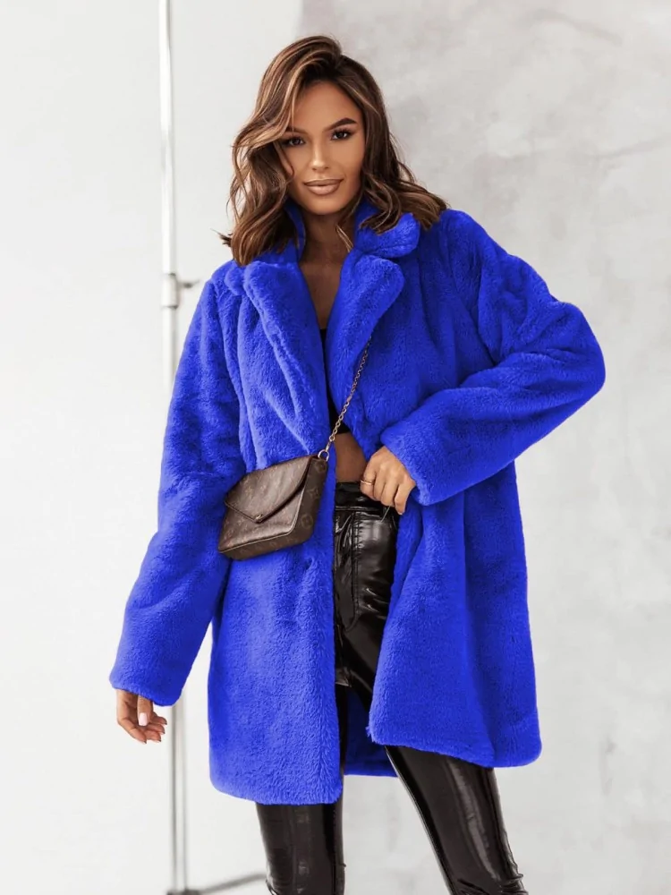 BLUE ECO FUR - LONDON