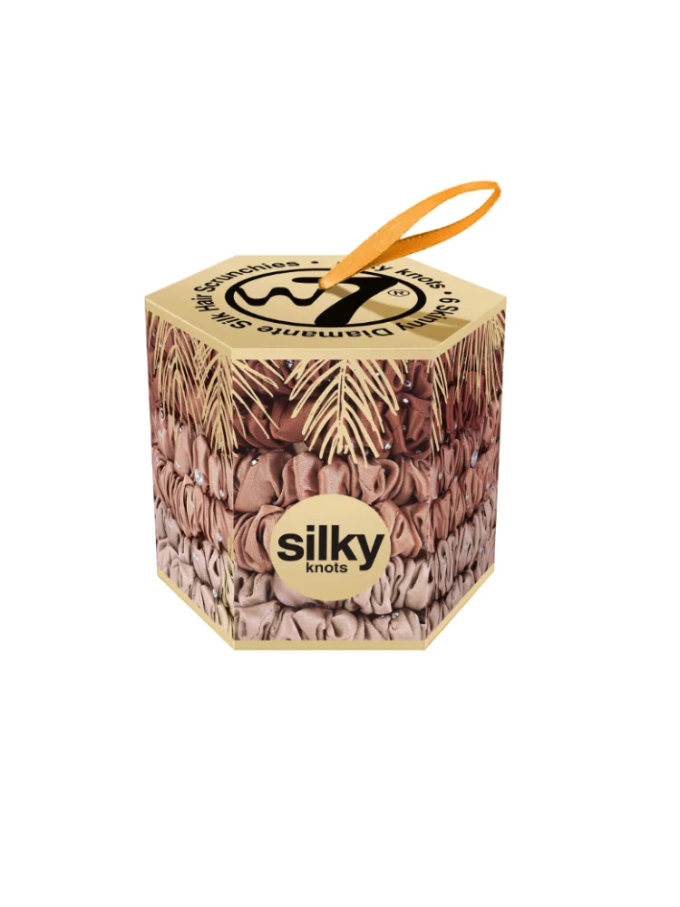 SILKY KNOTS BAUBLE 6PC...