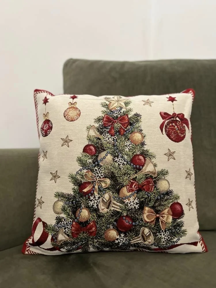 CHRISTMAS TREE PILLOW CASE