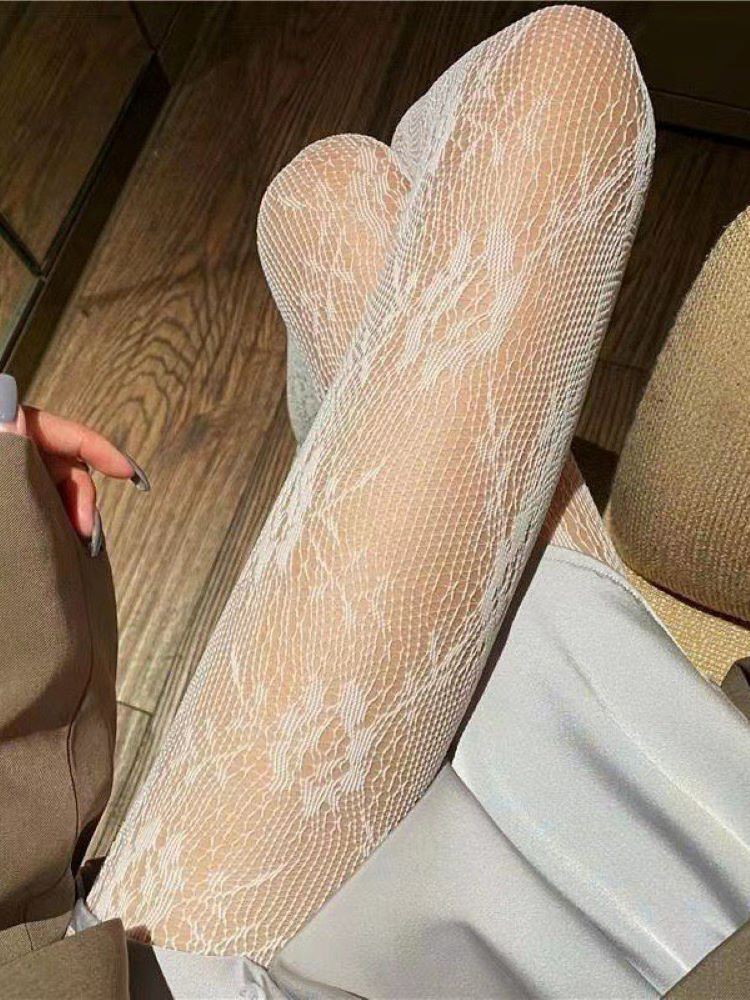ACE WHITE LACE TIGHTS