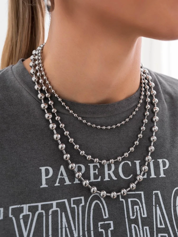 SILVER NECKLACE - ORLA